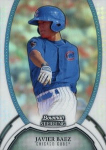 Javier Baez Chicago Cubs 2015 Bowman # 150 Rookie Card