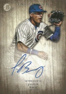 Javier Baez Chicago Cubs Signed Autographed