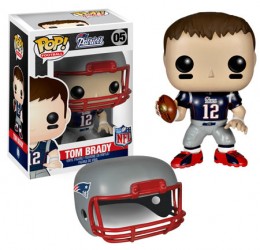 Funko Pop NFL New England Patriots 3-Pack Tom Brady Gronkowski W protector