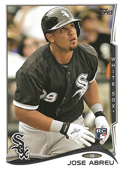 Jose Abreu 2014 Topps Chrome Rookie Auto #JA Price Guide - Sports