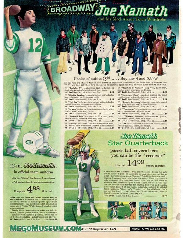 Joe Namath New York Jets McFarlane NFL Debut Figure – Sports Fanz