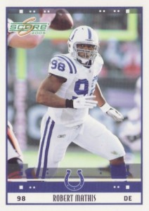 2005 Score Robert Mathis RC
