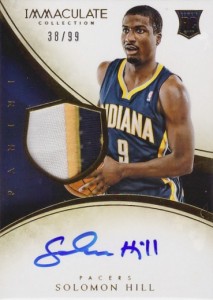 2013-14 Immaculate RPA 114 Solomon Hill