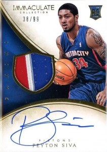 2013-14 Immaculate RPA 120 Peyton Siva