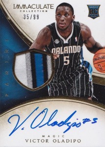 2013-14 Immaculate RPA 136 Victor Oladipo
