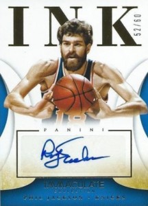 2013-14 Panini Immaculate Collection Basketball Ink Phil Jackson