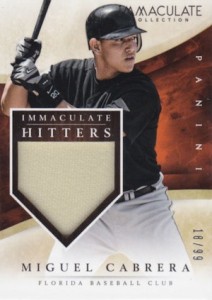 Craig Biggio 2014 Immaculate Collection Game-Used Material