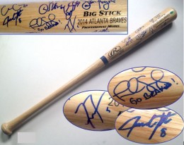 Dale Murphy Atlanta Braves 82,83 Mvp Jsa/coa Signed Big Stick Bat