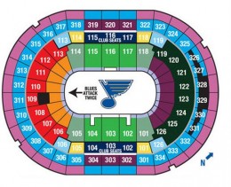 St louis Blues Seating Chart 3