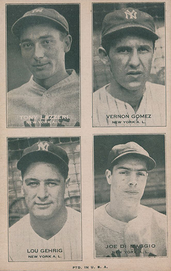 Top Vintage Joe DiMaggio Cards, Best & Most Valuable Card List