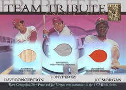 2003 Topps Tribute World Series Gold 109 Dave Concepcion 70 9/100