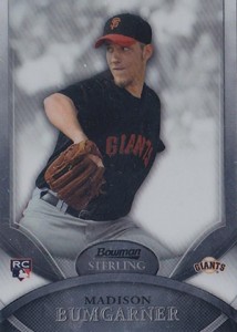 2010 Bowman Chrome Draft Picks Madison Bumgarner #BDP9 Baseball