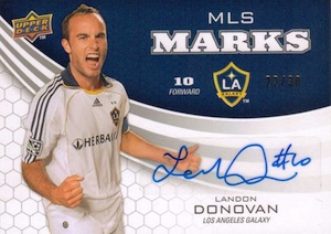 Landon Donovan LA Galaxy Autographed White Jersey - Upper Deck