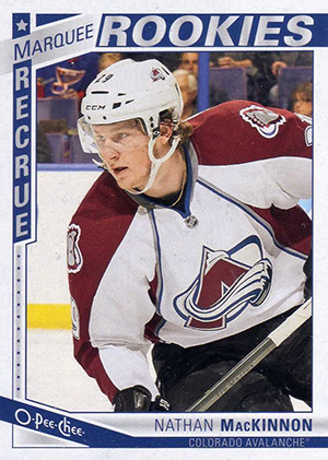 Off The Post: Nathan MacKinnon Hockey Cards, Colorado Avalanche