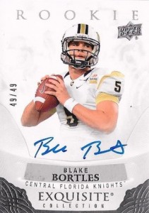 Blake Bortles signed autographed card! Authentic! 12687