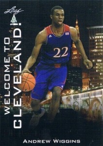 2014 NSCC Leaf Welcome to Cleveland Andrew Wiggins