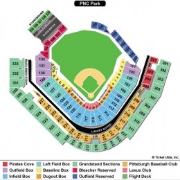 Pittsburgh Pirates Seating chart 3
