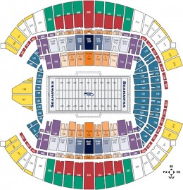 Seattle Seahawks Seating Chart 3