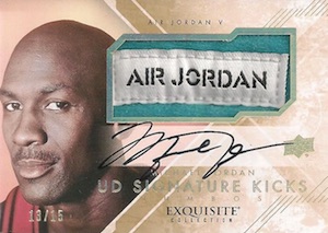 Collectors Getting a Kick Out of 2013-14 Exquisite Signature Kicks Shoe Cards 6