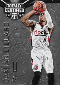 2014-15 Panini Totally Certified Basketball 115 Damian Lillard
