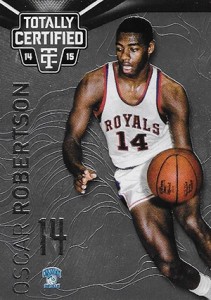 2014-15 Panini Totally Certified Basketball 128 Oscar Robertson