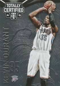 2014-15 Panini Totally Certified Basketball 96 Kevin Durant