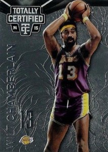 2014-15 Panini Totally Certified Basketball Variations 132 Wilt Chamberlain