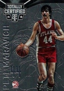 2014-15 Panini Totally Certified Basketball Variations 136 Pete Maravich