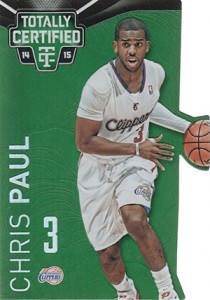 2014-15 Panini Totally Certified Basketball Variations 33 Chris Paul Green Die-Cut