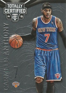 2014-15 Panini Totally Certified Basketball Variations 62 Carmelo Anthony