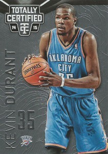 2014-15 Panini Totally Certified Basketball Variations 96 Kevin Durant
