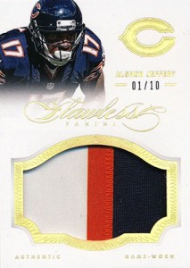 Flawless Ray Lewis GAME-WORN Patch Auto /15 Sometimes you have to  upgrade…because this patch is DISGUSTING