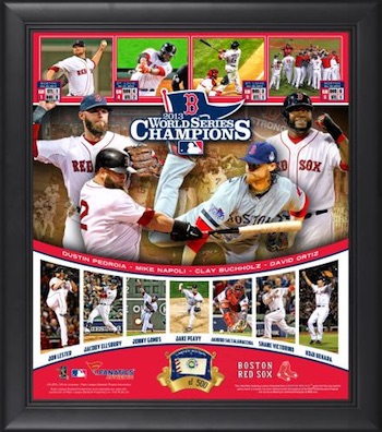 Lids Dustin Pedroia Boston Red Sox 6'' x 8'' Plaque