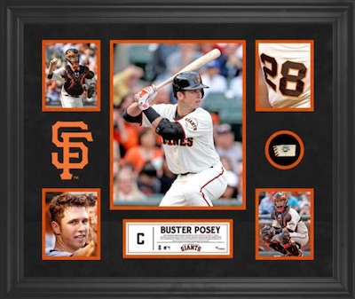 Sold at Auction: San Francisco Giants Buster Posey Autographed Black  Majestic Jersey Size L PSA/DNA