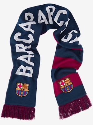 fc barcelona scarf nike