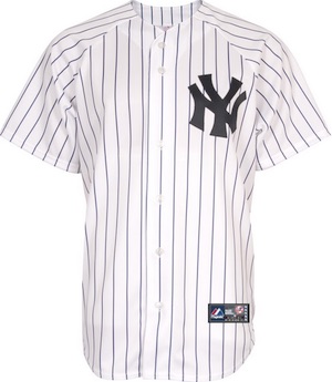 Yankees Jersey Authentic Licensed Super Shape Foil / Mylar