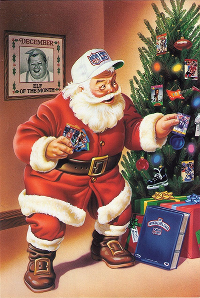 A Short History of Pro Set Santa Claus Cards