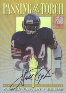 walter payton jersey card