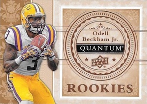 ODELL BECKHAM JR ROOKIE CARD Upper Deck LSU TIGERS College