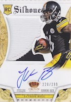 Le'Veon Bell Autographed 2013 Panini Absolute Rookie Jersey Card