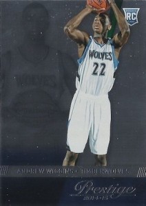 2014-15 Panini Prestige Andrew Wiggins RC #161 Plus