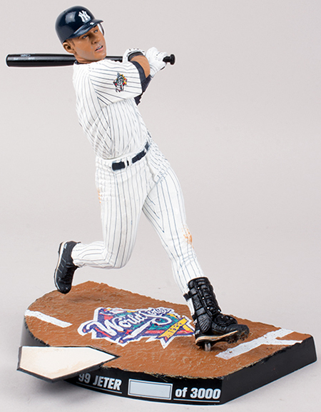 1998 World Series Derek Jeter Action Figure MLB IOB