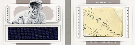 2014 Panini National Treasures - Timeline Materials Signatures