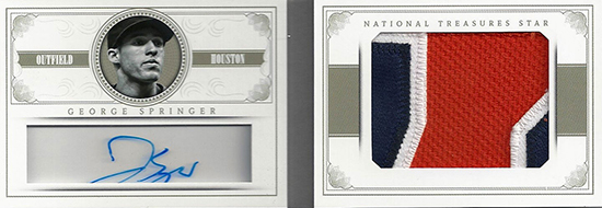 2014 Panini National Treasures - Timeline Materials Signatures