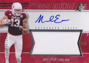 Mike Evans Authentic Signed 18x23 Poster Autographed PSA