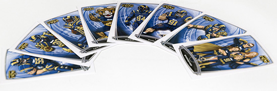 St. Louis Rams Mascot Undergoes Haircut for Topps Relic Cards 2