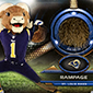 St. Louis Rams Mascot Undergoes Haircut for Topps Relic Cards