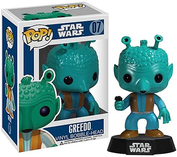 Funko pop star shop wars blue box