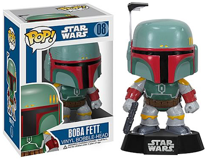 chrome boba fett pop