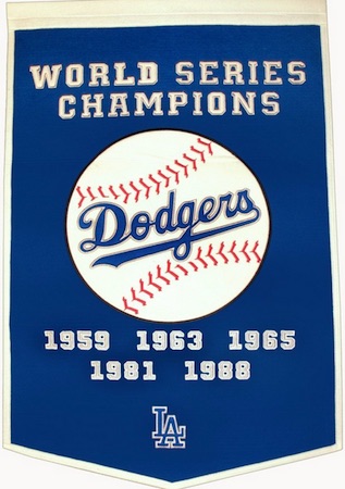 Fernando Valenzuela Dodgers World Series 2020 Patch Flex Base